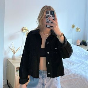 Brandy Cropped Denim Jacket